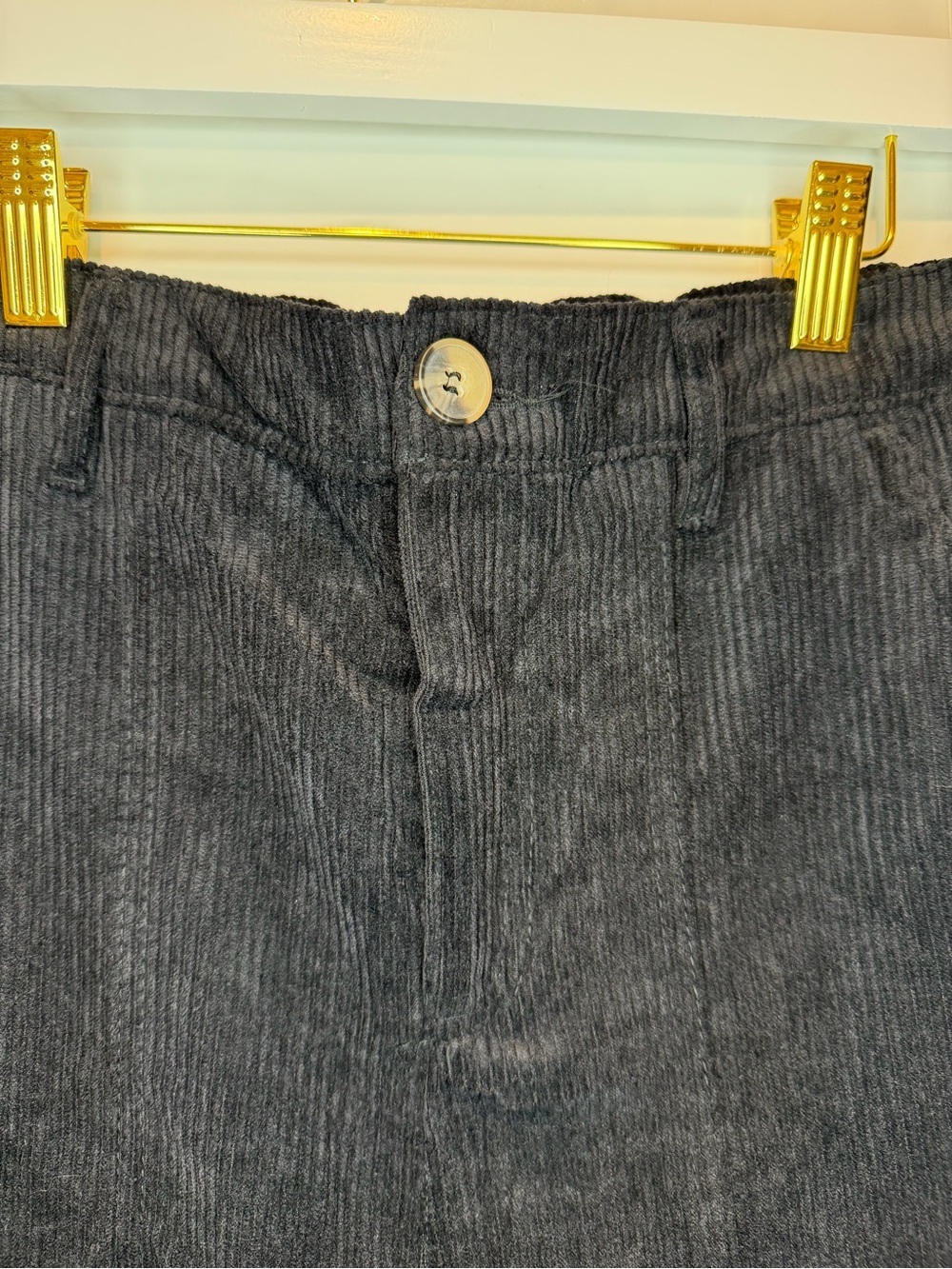 Love Tree Black Corduroy Cargo Pants - Picture 4 of 7